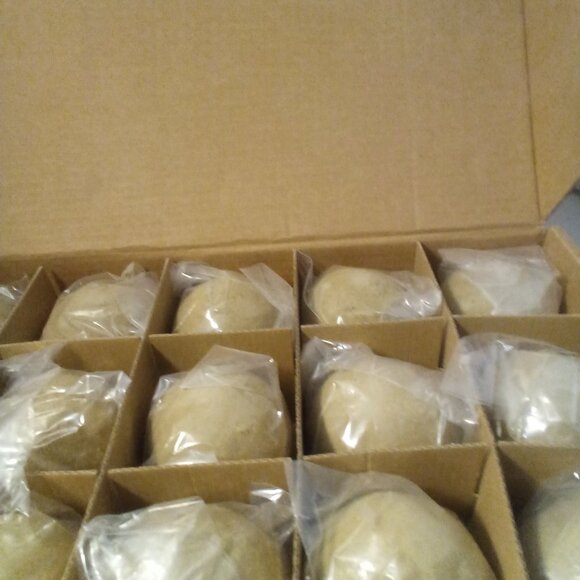 Skyflame Round Ceramic Ball Firepit Fireplace Lot of 15 Beige 3" - Picture 3 of 8